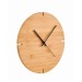 ESFERE Reloj de pared redondo de bambú, reloj ecológico publicidad