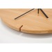 Miniatura del producto ESFERE Reloj de pared redondo de bambú 3