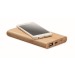 Powerbank bambou de 4000 mAh, Batterie de secours ou powerbank reclame