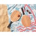 Miniature du produit Set beach tennis personnalisable en bois de ros 5