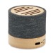 Haut-parleur bambou rPET, Enceinte en bois ou bambou publicitaire