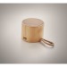 COOL Round bamboo wireless speaker, Gehäuse aus Holz oder Bambus Werbung