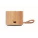 COOL Round bamboo wireless speaker, Gehäuse aus Holz oder Bambus Werbung