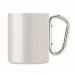 AROM Metal mug and carabiner handle Geschäftsgeschenk