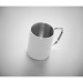 Mug en métal anse mousqueton 300ml, mug et tasse en métal pubblicitario
