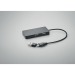 Hub USB 3 ports avec câble 20cm, Hub publicitaire