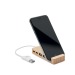 Hub USB 4 ports en bambou regalo d'azienda