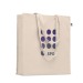 Grand sac shopping naturel en coton bio 220g/m², Sac shopping durable pubblicitario