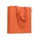 Grand sac shopping coloré en coton bio 220g/m² cadeau d’entreprise