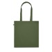 Grand sac shopping coloré en coton bio 220g/m², Sac shopping durable publicitaire