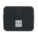 Hub USB 4 ports et câble 20cm, Hub publicitaire
