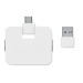Hub USB 4 ports et câble 20cm, Hub publicitaire