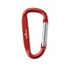 Mousqueton en aluminium, mousqueton reclame