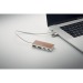 UBAH - Hub USB 4 ports 27,5 cm, Hub pubblicitario