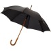 Parapluie 23 à ouverture automatique, poignée et mât en bois, parapluie automatique publicitaire