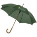 Parapluie 23 à ouverture automatique, poignée et mât en bois, parapluie automatique publicitaire