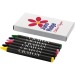 Crayons de couleur 6 pièces Ayo, Crayon gras et crayon de cire publicitaire