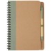 Carnet de notes recyclé avec stylo Priestly, carnet avec stylo publicitaire