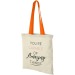 Sac coton Nevada 100g/m² avec poignées de couleur 7L, Tote bag publicitaire