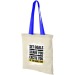 Sac coton Nevada 100g/m² avec poignées de couleur 7L cadeau d’entreprise