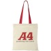 Sac coton Nevada 100g/m² avec poignées de couleur 7L cadeau d’entreprise