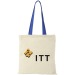 Sac coton Nevada 100g/m² avec poignées de couleur 7L, Tote bag publicitaire