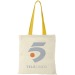 Sac coton Nevada 100g/m² avec poignées de couleur 7L cadeau d’entreprise