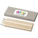 Set de 4 crayons de couleur Tullik cadeau d’entreprise