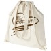 Sac à dos en coton 240g/m² avec cordon de serrage Eliza 6L cadeau d’entreprise