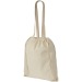 Sac à dos en coton 240g/m² avec cordon de serrage Eliza 6L cadeau d’entreprise