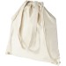 Sac à dos en coton 240g/m² avec cordon de serrage Eliza 6L, Gym bag publicitaire