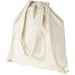 Sac à dos en coton 240g/m² avec cordon de serrage Eliza 6L, Gym bag publicitaire