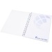 Cahier Desk-Mate® A5 à spirales avec couverture polypropylène, cahier publicitaire
