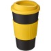 Gobelet isolant Americano® 350ml avec bandeau antidérapant, Mug de voyage isolant publicitaire
