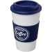 Gobelet isolant Americano® 350ml avec bandeau antidérapant, Mug de voyage isolant publicitaire