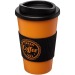Gobelet isolant Americano® 350ml avec bandeau antidérapant, Mug de voyage isolant publicitaire