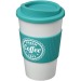 Gobelet isolant Americano® 350ml avec bandeau antidérapant, Mug de voyage isolant publicitaire