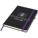 Carnet de notes M Noir, carnet avec stylo publicitaire