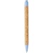 Stylo bille Midar en liège et paille de blé, Stylo en papier ou carton pubblicitario