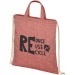 Sac à dos recyclé 210g/m² Pheebs avec cordon de serrage 6L bedrijfs cadeau