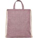 Sac à dos recyclé 210g/m² Pheebs avec cordon de serrage 6L, sac à dos léger à cordelettes reclame