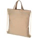 Sac à dos recyclé 210g/m² Pheebs avec cordon de serrage 6L, sac à dos léger à cordelettes reclame