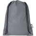 Sac à dos rPET Oriole avec cordon de serrage 5L, sac à dos léger à cordelettes publicitaire
