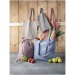 Seitenfalten-Einkaufstasche aus recycelter Polycotton 210g, Nachhaltige Einkaufstasche Werbung