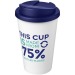 Gobelet Americano® Eco recyclé de 350ml avec couvercle anti-déversement, mug et gobelet à couvercle publicitaire