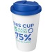 Gobelet Americano® Eco recyclé de 350ml avec couvercle anti-déversement, mug et gobelet à couvercle publicitaire