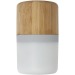 Miniature du produit Haut-parleur personnalisable Bluetooth® en bambou avec lumière 3