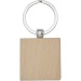 Miniature du produit Porte-clés carré Gioia en bois de hêtre 3