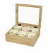 Miniature du produit Boîte à thé en bambou 6 compartiments 1