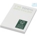 Notas adhesivas recicladas Sticky-Mate® 50 x 75 mm, un gadget ecológico reciclado u orgánico publicidad